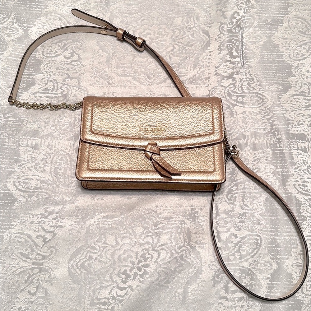 Kate Spade Pink Metallic Small Purse